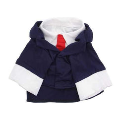 Business Suit Dog Costume - Navy