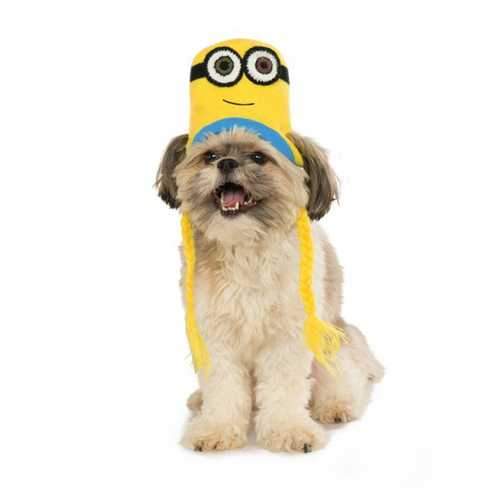 Minion Knit Dog Hat Costume - Bob