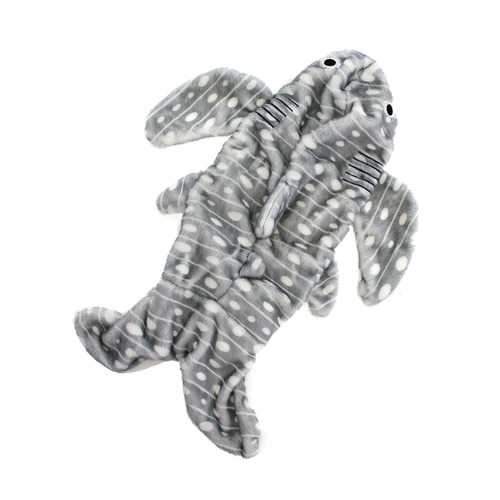 Sea Life Plush Bottle Dog Toy - Shark