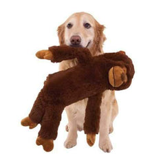 Soda Pop Critters Dog Toy - Monkey