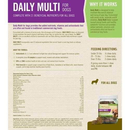 Pet Naturals Daily Multi Dog Chews