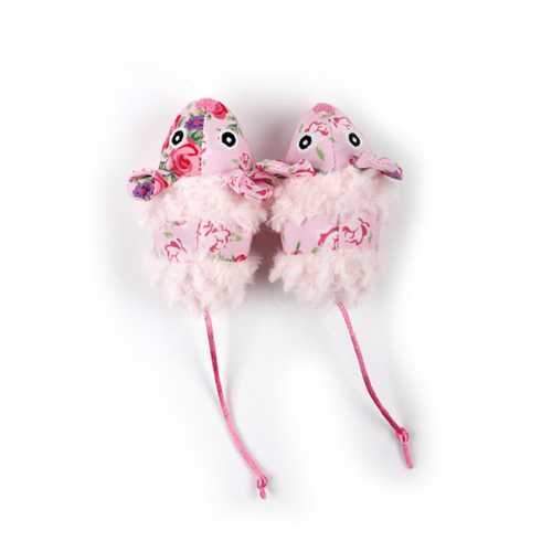 Shabby Chic Summer Mice Cat Toy - Pink
