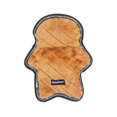 ZippyPaws Holiday Z-Stitch Dog Toy - Gingerbread Man