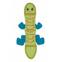 Outward Hound Fire Biterz Lizard Dog Toy - Green