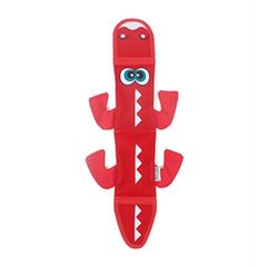Outward Hound Fire Biterz Dragon Dog Toy - Red
