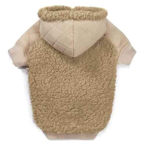 Zack and Zoey Teddy Bear Fleece Dog Hoodie