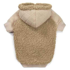 Zack and Zoey Teddy Bear Fleece Dog Hoodie