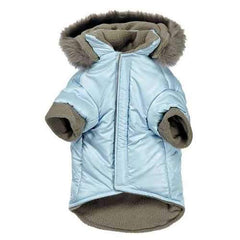 Zack and Zoey Quilted Thermal Dog Parka - Blue