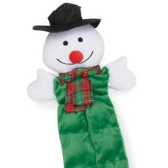 Grriggles Holiday Squeaktacular Dog Toy - Snowman