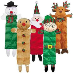 Grriggles Holiday Squeaktacular Dog Toy - Snowman