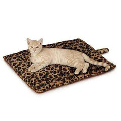 Meow Town Thermal Cat Mat - Brown Leopard