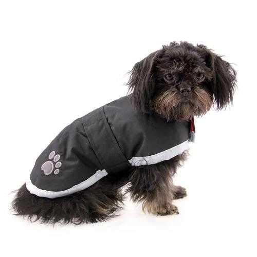 Zack and Zoey Noreaster Dog Blanket Coat - Black