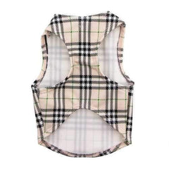 Under-Wrapper Plaid Dog Tank by Daisy and Lucy