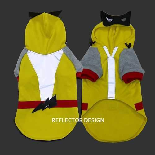 Super Hero Dog Sweatshirt by Dogo - Yellow