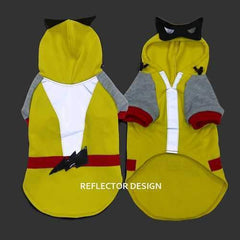 Super Hero Dog Sweatshirt by Dogo - Yellow