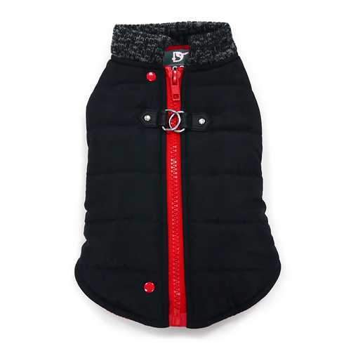 Runner Dog Coat by Dogo - Black