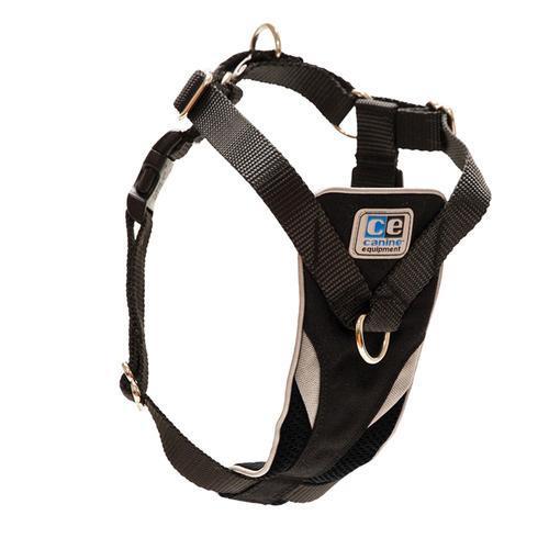 Ultimate Control Dog Harness by Canine Equipment - Black