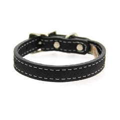 Tuscan Leather Dog Collar by Auburn Leather - Black