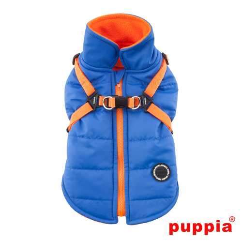 Mountaineer II Fleece Dog Vest by Puppia - Royal Blue