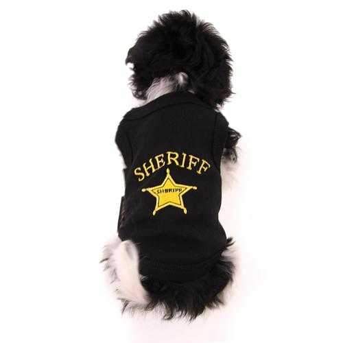 Sheriff Dog Tank by Parisian Pet