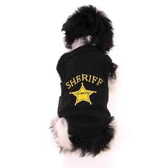 Sheriff Dog Tank by Parisian Pet