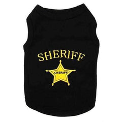 Sheriff Dog Tank by Parisian Pet