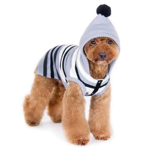 Uneven Stripes Sweater by Dogo - Black