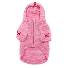 Hoodie Sweater Dog Coat by Dogo - Pink