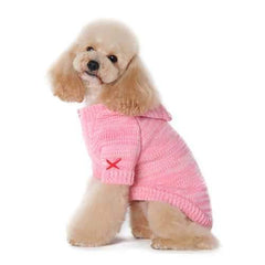 Hoodie Sweater Dog Coat by Dogo - Pink