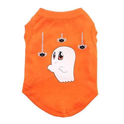 Sammy the Ghost Dog Shirt - Orange