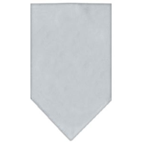 Plain Dog Bandana - Gray