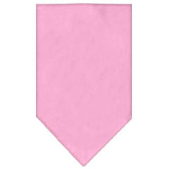 Plain Dog Bandana - Light Pink