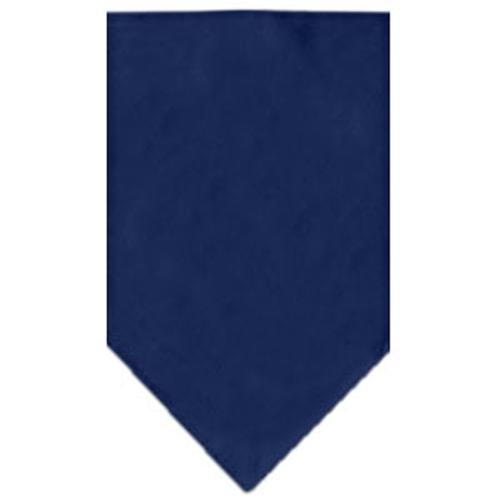 Plain Dog Bandana - Navy Blue