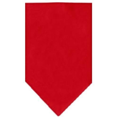 Plain Dog Bandana - Red