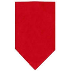 Plain Dog Bandana - Red