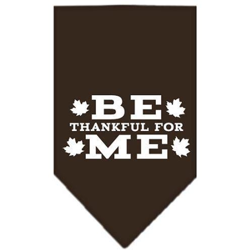 Be Thankful for Me Dog Bandana - Cocoa