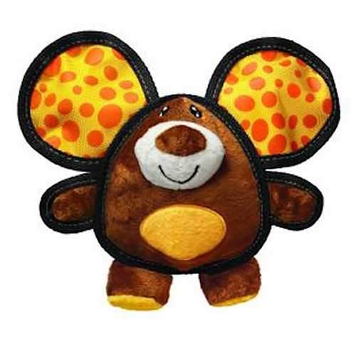 KONG Ballistic Ears Dog Toy - Bear