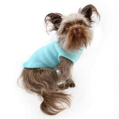 Stretch Fleece Dog Vest by Gooby - Mint