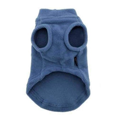 Stretch Fleece Dog Vest by Gooby - Steel Blue