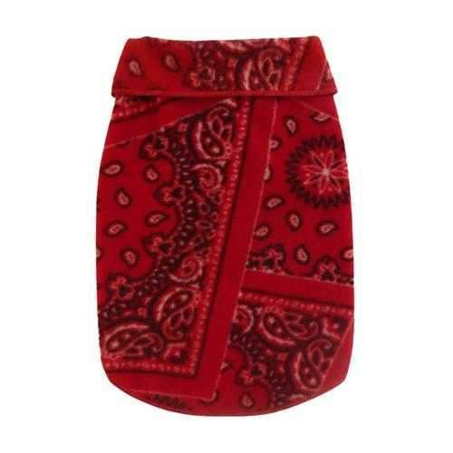 Red Bandana Dog Pullover