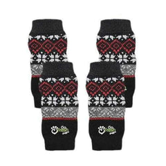 GF Pet Dog Leg Warmers - Red Nordic