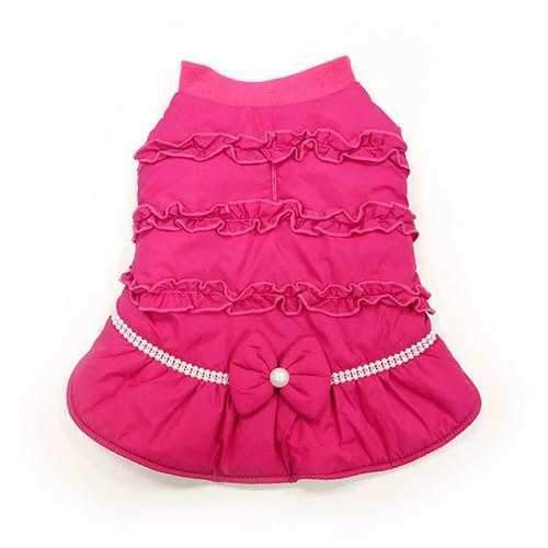 Sweet Winter Dog Coat by Dogo - Pink