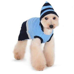 PuppyPAWer Car Sweater Dog Sweater by Dogo - Blue