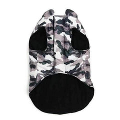 PuppyPAWer Camo Sports Dog Coat by Dogo - Gray