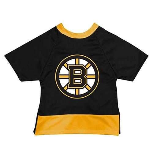 Boston Bruins Mesh Dog Jersey - Black with Yellow Trim