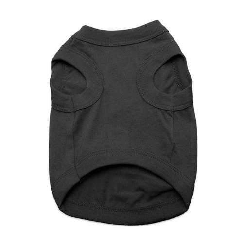 Cotton Dog Tank by Doggie Design - Jet Black