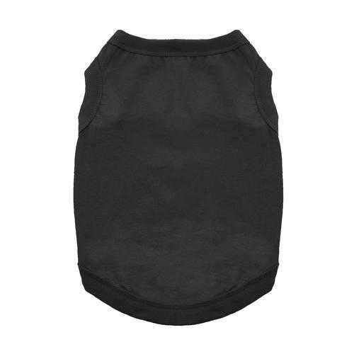 Cotton Dog Tank by Doggie Design - Jet Black