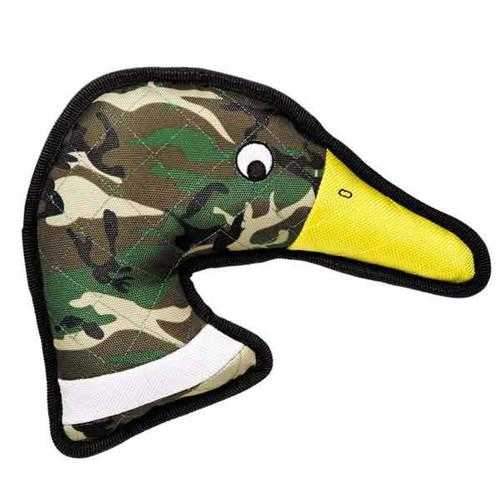 Grriggles Toughstructables Camo Crew Dog Toy - Mallard Duck