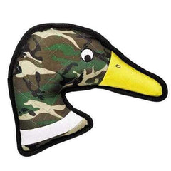 Grriggles Toughstructables Camo Crew Dog Toy - Mallard Duck