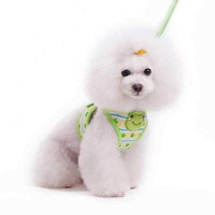 EasyGo Frog Dog Harness by Dogo - Green